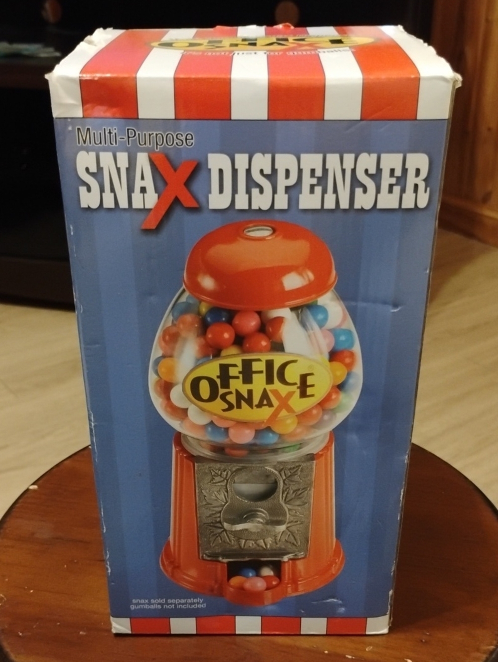 (R-1) New Red Multi-Purpose Snack Dispenser